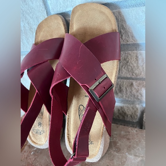 Fly London Women's Ankle-Strap Sandal Size 40, Made in Portugal - Picture 6 of 10